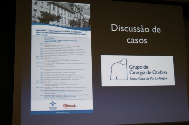 I Curso de Cirurgia de Ombro da Santa Casa
