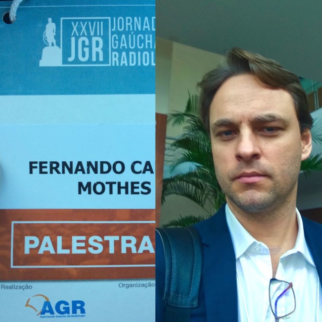 Dr Fernando Mothes na XXVII Jornada Gaúcha de Radiologia