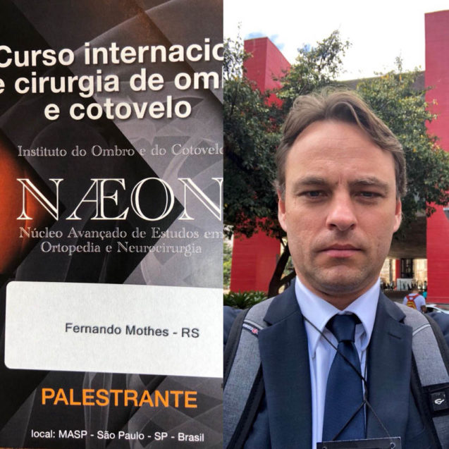 Dr. Fernando Mothes palestrante em evento do NAEON