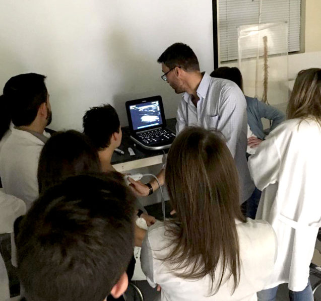 Aula de Ultrassom do Ombro com o Radiologista Dr Daniel Zimmermann