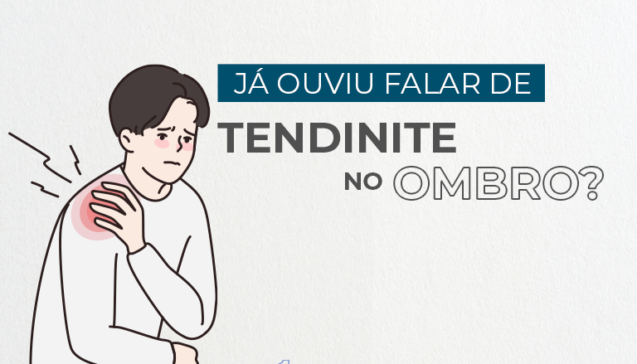 Já ouviu falar de tendinite do ombro?