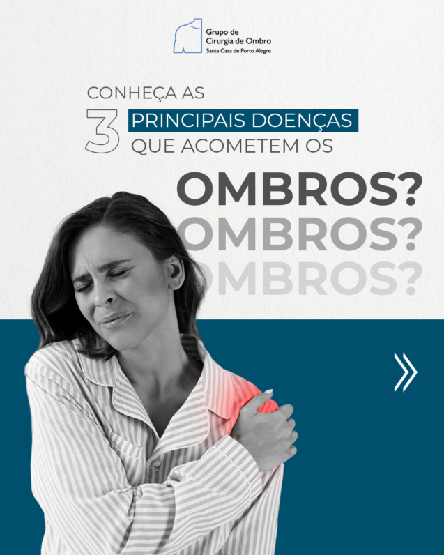 Conheça as 3 principais doenças que acometem os ombros