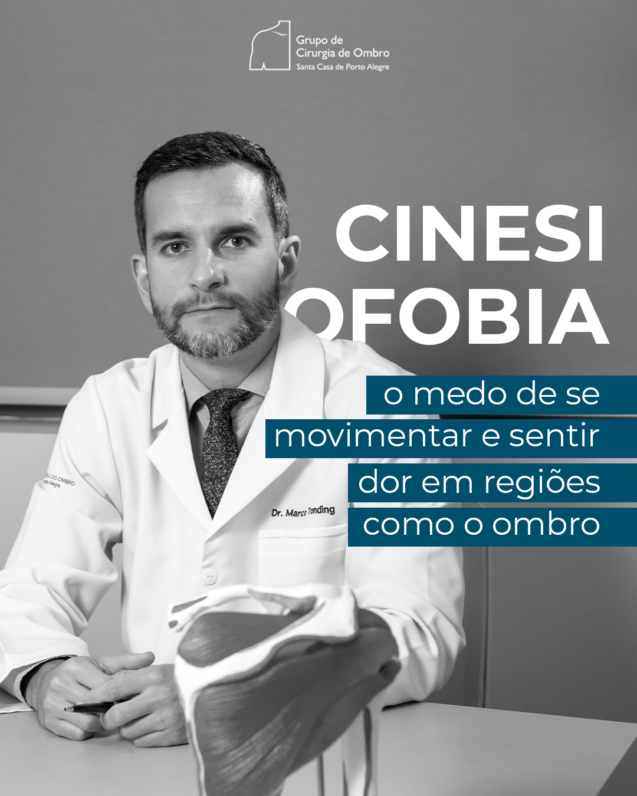 Cinesiofobia: o medo de se movimentar e sentir dor em regiões como o ombro