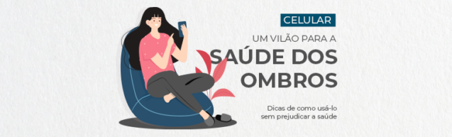 Celular: um vilão para a saúde dos ombros