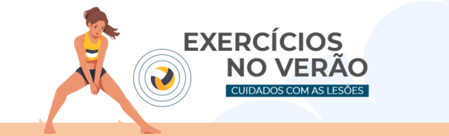 Exercícios no verão: Cuidados com as lesões