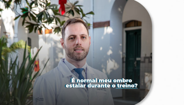É normal meu ombro estalar durante o treino?